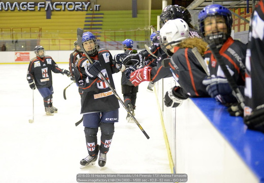 2016-03-19 Hockey Milano Rossoblu U14-Pinerolo (2-3)